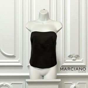 Marciano Guess, Black Bustier Top, Size Small